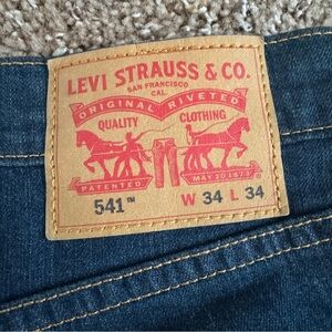 Levi’s 541 Men’s Jeans 34W/34L